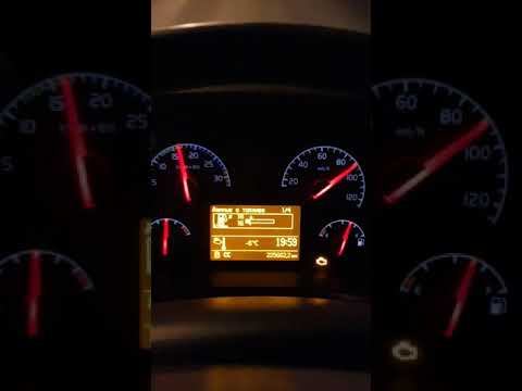 Видео: Volvo FL 240 Расход топлива, Давление масла.