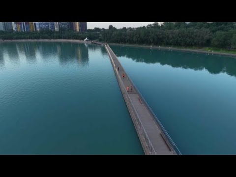 Видео: На Сайране открыли понтонный мост