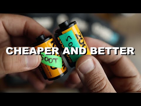 Видео: Не разоряйтесь, снимая на пленку... Kodak Vision3 500T сэкономит вам деньги (с ECN2)