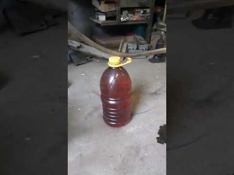 Видео: Фильтруем масло от фретюра для дизеля