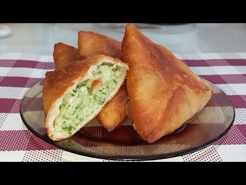 Видео: Пирожки с РЫБНЫМ фаршем и Зелёным ЛУКОМ. Очень вкусно! 