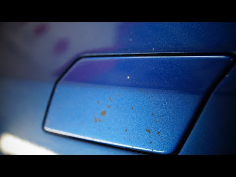 Видео: Skoda Octavia A7. Как убрать сколы на бампере? Покрасить😁