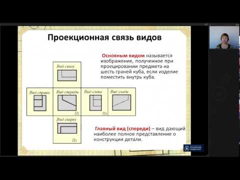 Видео: Лекция 2. Виды  | Инженерная графика | ОмГТУ | Лекториум