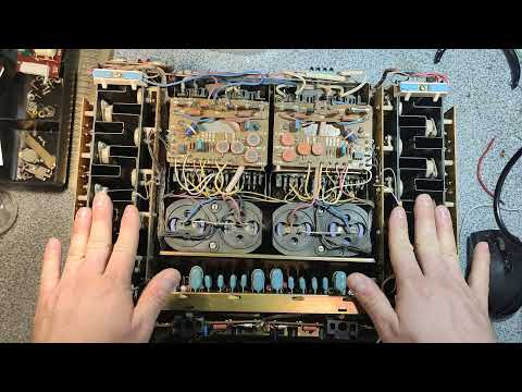 Видео: Усилитель Корвет 200ум 088с самый мощный усилитель среди бытовых, СССР, обзор.