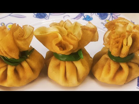 Видео: Блинные мешочки с курицей и грибами, просто и вкусно!