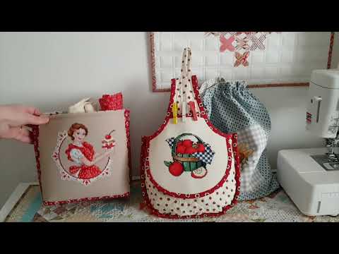 Видео: Прикладная вышивка на кухне.