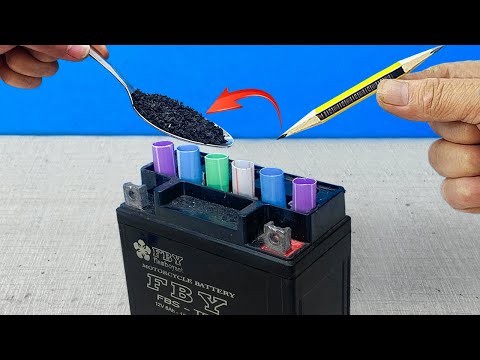 Видео: Вам не придется покупать батарейки до конца жизни! Превратите севшую батарею в живую просто