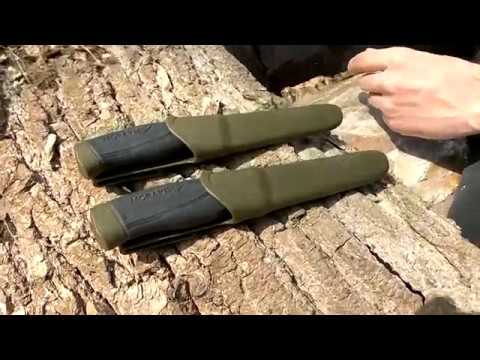 Видео: Обзор и сравнение двух ножей от Mora - Companion и Heavy Duty