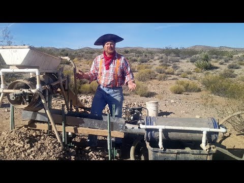 Видео: Промывочная установка барабанного типа для добычи золота компании Allan's — последние обновления!