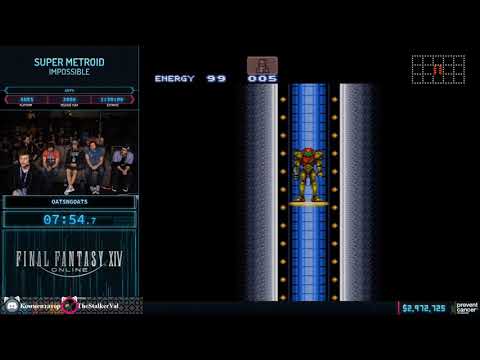 Видео: AGDQ 2020 Официальный Русскоязычный Рестрим. Super Metroid Impossible + Конец