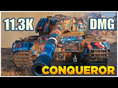 Видео: Conqueror • 11.3К УРОНА на девятке