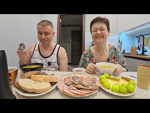Видео: Мукбанг откуда у нас ДЕНЬГИ на БЕЗБЕДНУЮ жизнь?! В бюджете семьи должен быть ПОРЯДОК! Вкусный обед