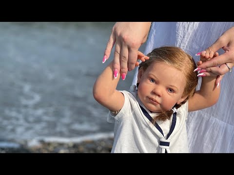 Видео: Утро на море. Видео с куклой реборн.