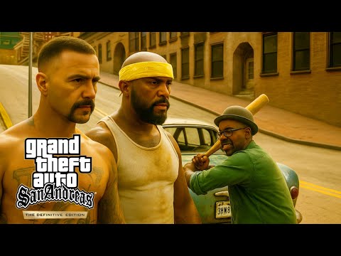 Видео: GTA SAN ANDREAS DEFINITIVE EDITION #6 🎮 С РУССКОЙ ОЗВУЧКОЙ