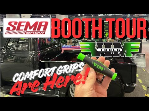 Видео: Новые инструменты VIM с выставки Sema. Рукоятки Comfort Grip готовы. Экскурсия по стенду.