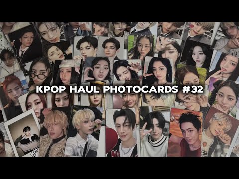 Видео: распаковка карт le sserafim, enhypen, &team, tws, boynextdoor 🫐