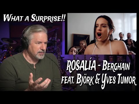 Видео: Первый раз! ROSALÍA - Berghain (официальное видео) с участием Björk & Yves, реакция на опухоль/ан...