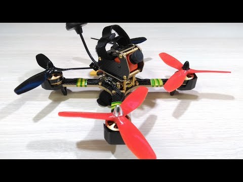 Видео: Лучший из всех, что были на тестах. Бешеный квадрокоптер AWESOME TS - 195 (4S Lipo)