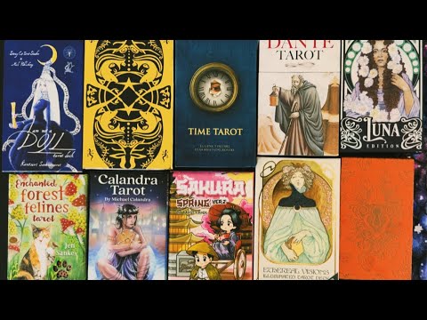 Видео: Моя коллекция колод Таро часть 22💫 My collection Tarot💫 #картытаро #обзортаро #коллекциятаро