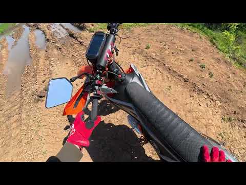 Видео: Прогулка на эндуро мотоциклах. GR 8 и Kayo T4 в деле!