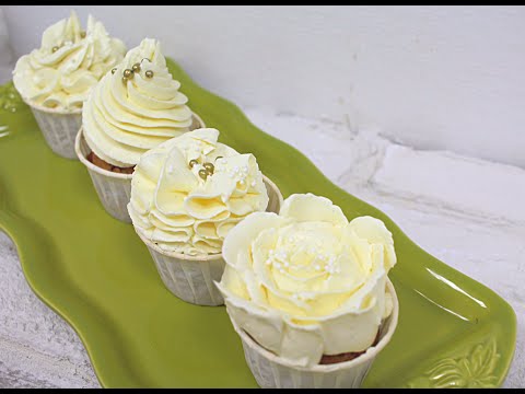 Видео: Капкейки Яблоко с Корицей / Cupcakes Cinnamon Apple