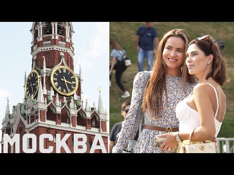 Видео: Улицы и люди Москвы. Без комментариев (4К)