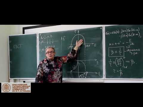 Видео: Стат.физика: Отрицательные температуры в системе спинов