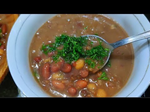 Видео: КАШК ДАНГИЧА БОҶ  طعام نوروزی  کشک گندم باچ Таджикская кухня 🥰 Хаш таджикский