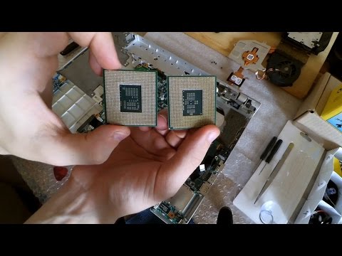 Видео: Замена процессора на ноутбуке Sony VAIO VPC-F13E1R/H