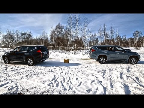 Видео: Наглядно! ДИЗЕЛЬ или БЕНЗИН?! Испытуемый - Мицубиси Паджеро СПОРТ 2018
