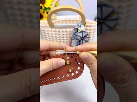 Видео: Простой урок по вязанию крючком сумки «Хвост феникса» | Идеально для начинающих #1