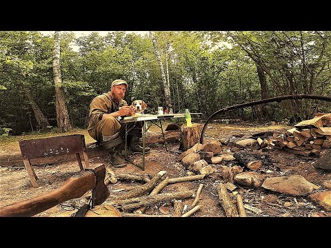 Видео: Рыбалка с Ночёвкой. С Жориком.Ловля на Закидушки. Отдых на Природе.Суп, Шашлык и все дела..