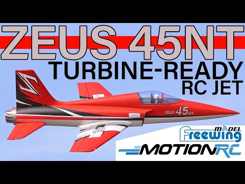 Видео: СОВЕРШЕННО НОВЫЙ! Zeus 45NT Jet с турбиной Freewing | Motion RC