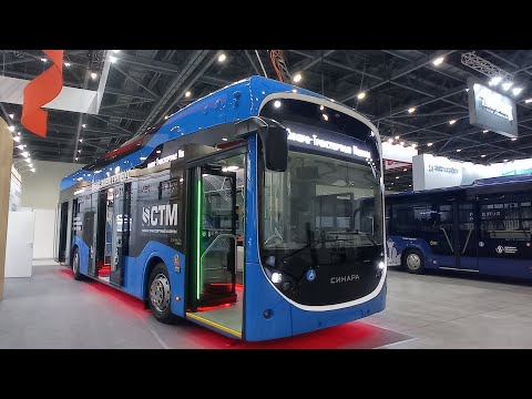 Видео: Краткий обзор электробуса СИНАРА 6253