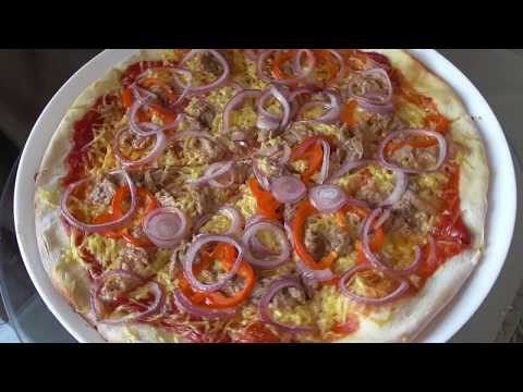 Видео: tuna pizza / пицца с тунцом