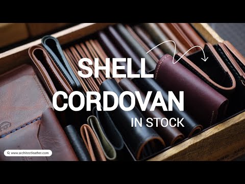 Видео: SHELL CORDOVAN IN STOCK | КОРДОВАН В НАЛИЧИИ | ИЗДЕЛИЯ ИЗ КОЖИ | PRIVATE STOCK