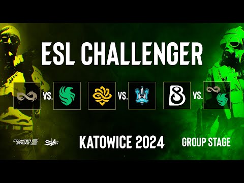 Видео: Day 2 | ESL Challenger Katowice 2024 | КРNВОЙ ЭФИР