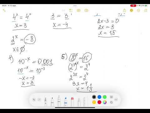 Видео: Показникові рівняння. Алгебра 11 клас.