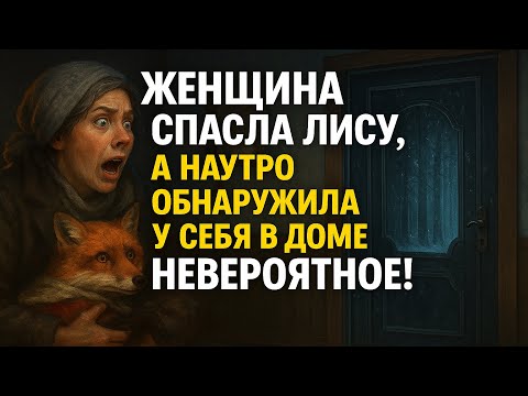 Видео: Женщина спасла лису, а наутро обнаружила у себя в доме НЕВЕРОЯТНОЕ!