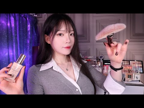 Видео: ASMR(Sub✔) Занятый айдол K-POP гримируется, ролевая игра, 1 час (за кулисами)