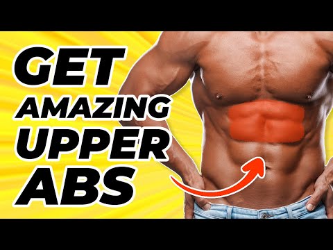 Видео: Как быстро получить потрясающий верхний пресс? (ТОП 7 домашних упражнений) Без оборудования