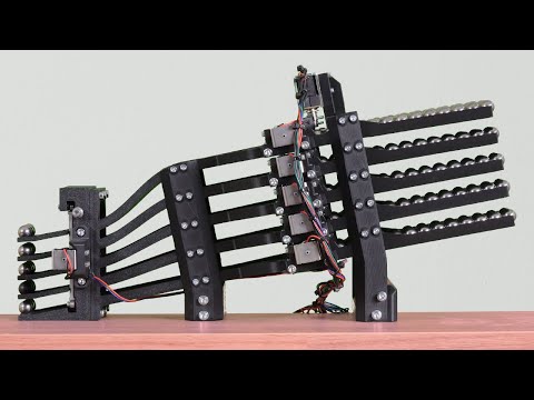 Видео: Быстрая замена шариков на пандусе - Отображение секунд на мраморных часах, часть 1