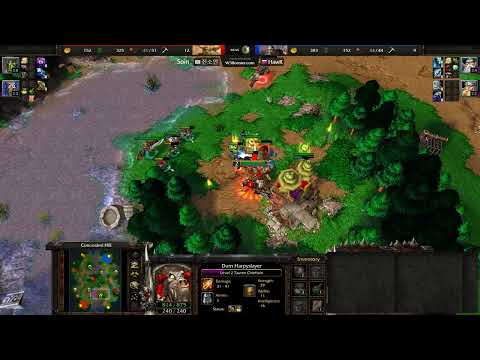 Видео: So.in (ORC) против Hawk (HU) — WarCraft 3 — Хорошая игра или провал? — WC4298
