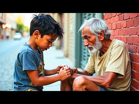 Видео: Миллионер переоделся в нищего — и то, что сделал бедный мальчик... никто не ожидал!