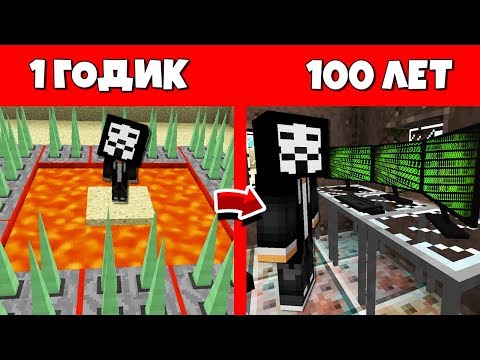 Видео: КАК ЧИТЕР ПРОЖИЛ ЖИЗНЬ В МАЙНКРАФТ ЭВОЛЮЦИЯ МОБОВ MINECRAFT ЖИЗНЬ ЖИЗНЕННЫЙ ЦИКЛ