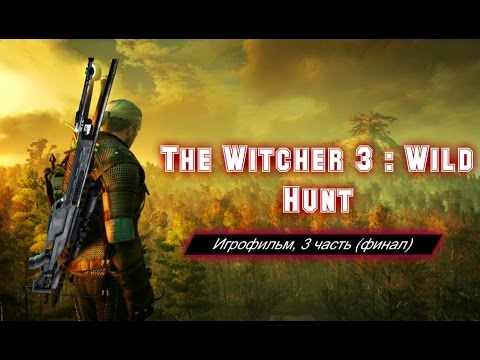 Видео: The Witcher 3 : Wild Hunt [игрофильм, 3 часть (финал) ]