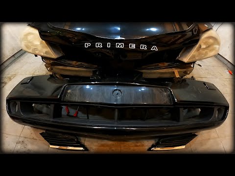 Видео: Снимаем передний бампер Nissan Primera 2001-2008год