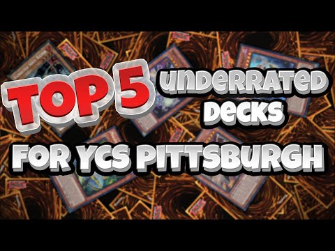 Видео: ТОП-5 самых недооценённых колод для YCS Pittsburg