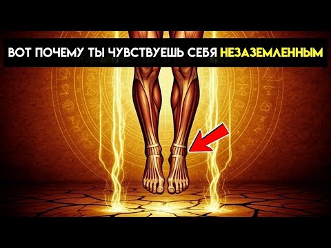 Видео: Ваши лодыжки блокируют вашу энергию — потому что связь с Землей нарушена