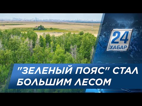 Видео: Н. Назарбаев: зелёный пояс стал большим лесом